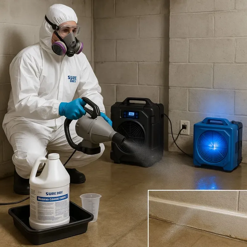 Sanitization and Odor Removal process in Bar Harbor, ME