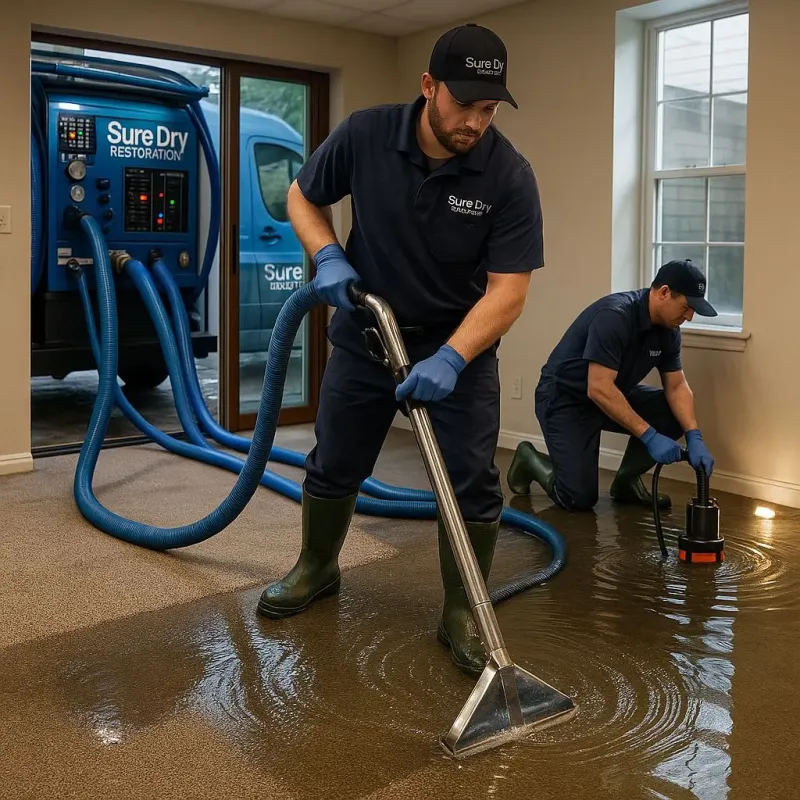 Water Extraction and Removal process in Bar Harbor, ME